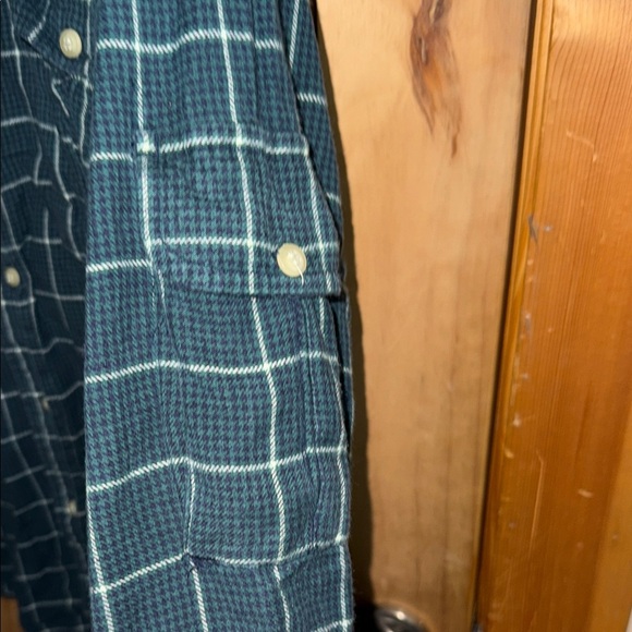 Bugle Boy Original Men's Blue Checkered Shirt - Picture 5 of 5